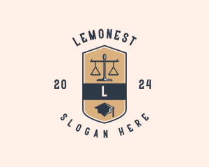 Academia - Law School Academia logo design