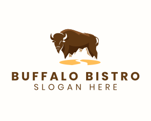 Wild Buffalo Farm logo design