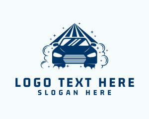 Clean - Auto Car Wash Clean logo design