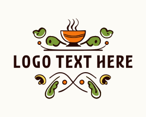 Cafeteria - Soup Bowl Cafeteria logo design