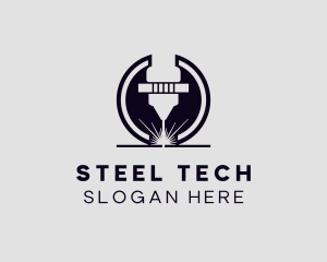 Industry - Industrial Laser Machinery logo design