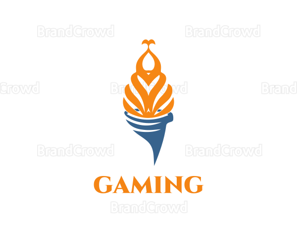 Sports Games Torch Logo