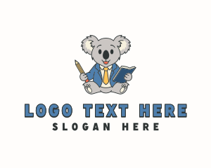 Belt Bag - Koala Bear Teacher logo design