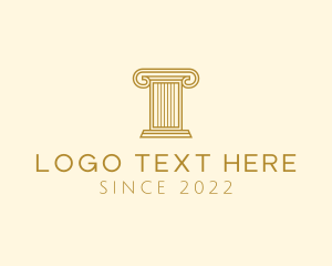 Corporation - Ancient Column Business logo design