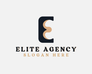 Business Brand Letter E logo design