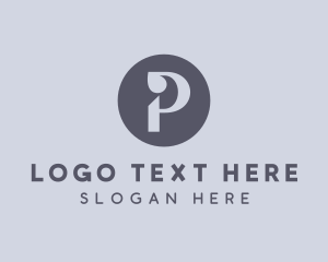 Corporate - Professional Studio Letter P logo design