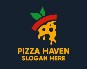 Pizzeria - Tomato Slice Pizza logo design