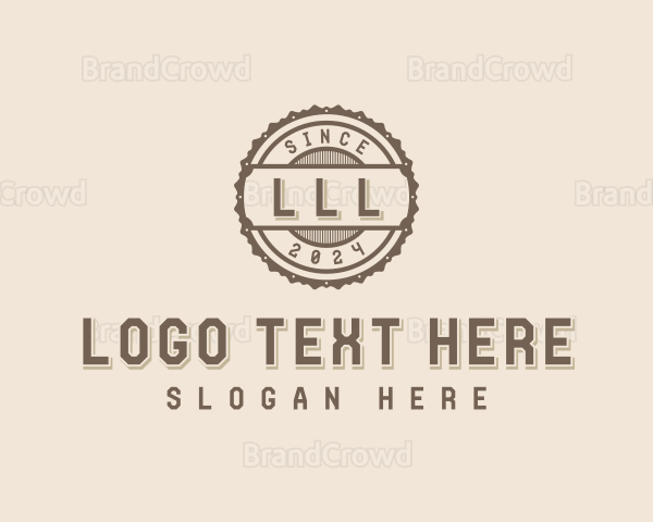 Liquor Brand Business Logo