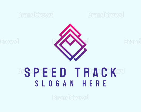 Geometric Diamond Pattern Logo