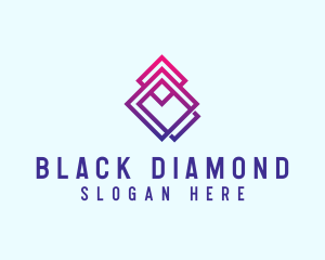 Geometric Diamond Pattern  logo design