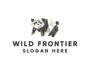 Forest Wild Panda  logo design