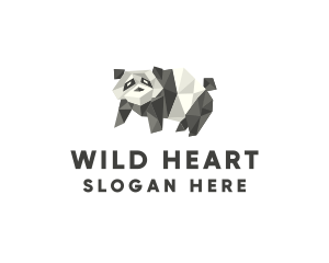 Forest Wild Panda  logo design