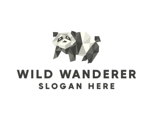 Forest Wild Panda  logo design