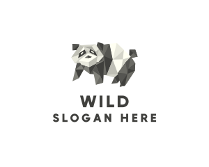 Forest Wild Panda  logo design