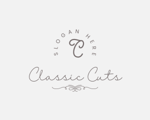 Stylish Fashion Tailoring  logo design