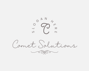 Stylish Fashion Tailoring  logo design