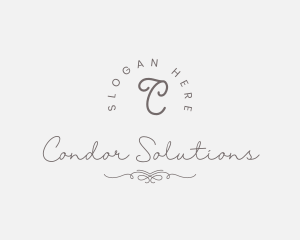 Stylish Fashion Tailoring  logo design