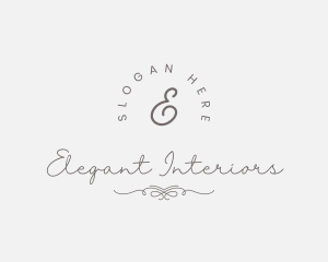 Stylish Fashion Tailoring  logo design