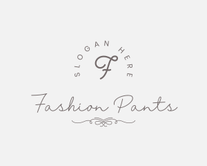 Stylish Fashion Tailoring  logo design