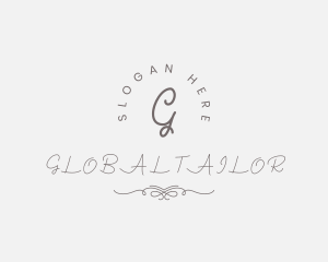 Stylish Fashion Tailoring  logo design