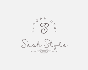 Stylish Fashion Tailoring  logo design