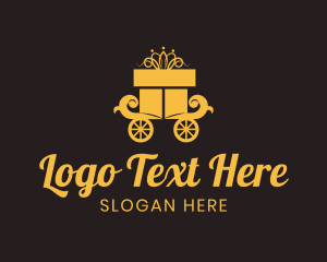 Gift Box - Enchanted Gift Carriage logo design