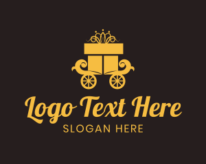 Present - Enchanted Gift Carriage logo design