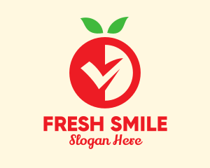 Fresh Red Fruit logo design