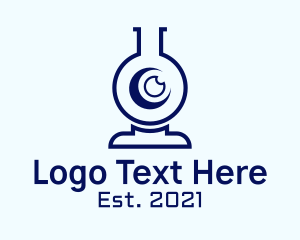 Online Conference - Webcam Class Flask logo design