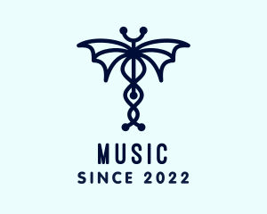 Pharmacy - Veterinary Stethoscope Wings logo design