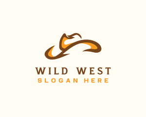 Cowboy Hat Western logo design