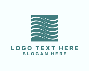 Water - Wave Swim Ocean logo design