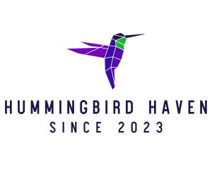 Hummingbird - Cyber Hummingbird Technology logo design