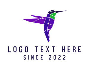 Hummingbird - Cyber Hummingbird Technology logo design