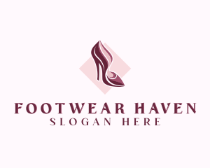 Stylish Fashion High Heels logo design