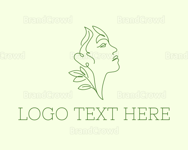 Herbal Cosmetic Skin Care Logo