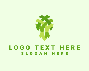 Eco Friendly - Nature Forest Tree logo design