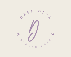 Dainty FeminineCosmetics Boutique logo design