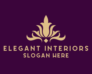 Elegant Monarch Crown logo design