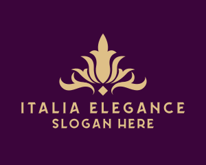 Elegant Monarch Crown logo design