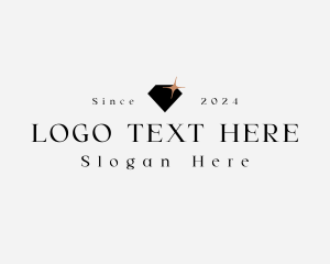 Wordmark - Luxury Diamond Jewelry logo design