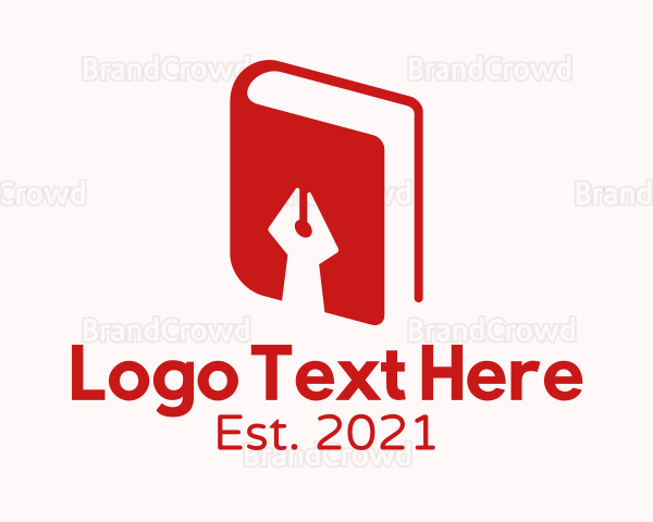 Red Pen Book Logo