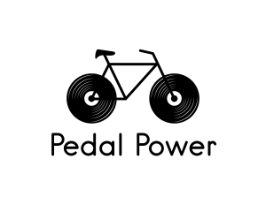 Audio Bike Bicycle logo design