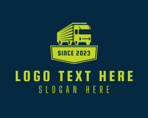 Truck Freight Delivery Logo