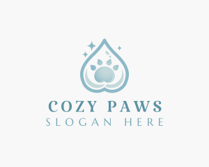 Paw Pet Groomer logo design