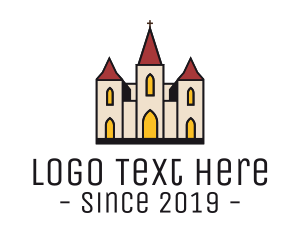Theology - Catholic Christian Church logo design