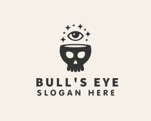 Mystic Skull Eye logo design