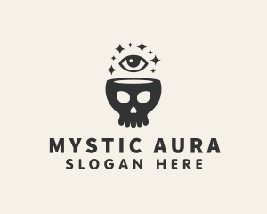 Mystic Skull Eye logo design