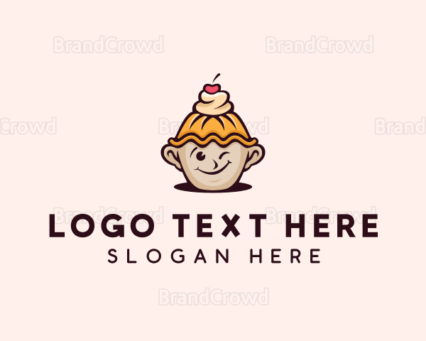 Yummy Pie Dessert Logo