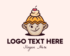 Face - Yummy Pie Kid logo design